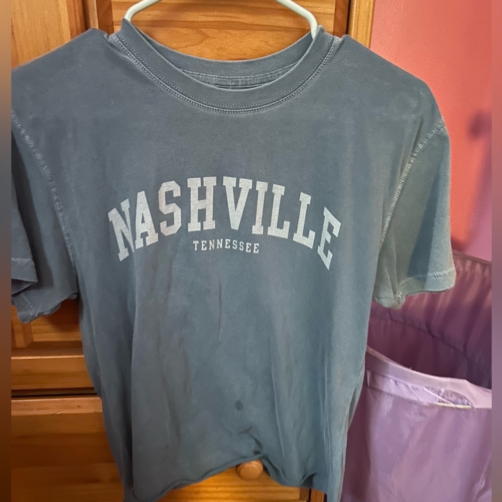 Nashville Tennessee Shirt Cropped